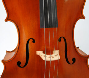 F Holes of Advanced Student Cello ALC 2600 Available at Green Gate Village St George