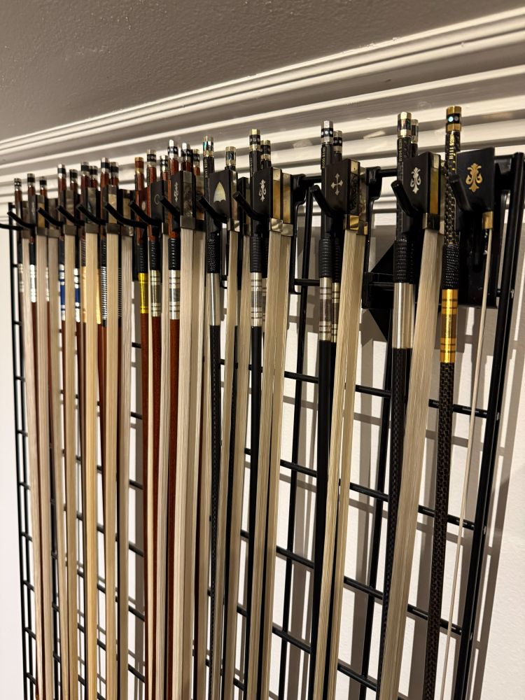 Retail Selection of Wood and Carbon Fiber Bows in St George