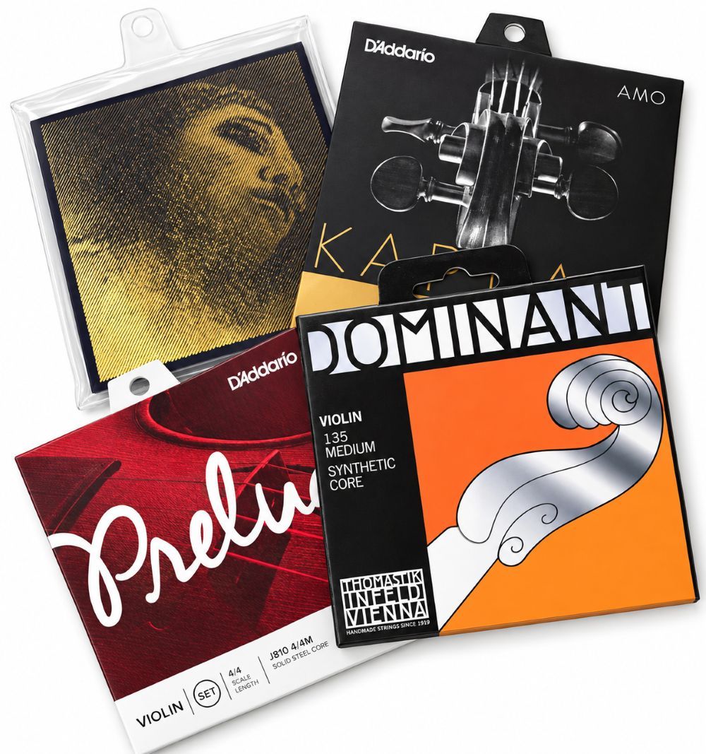 Selection of Student Violin Strings to Professional Violin Strings