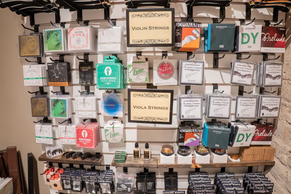 Violin Strings and Accessories in St George Music Shop